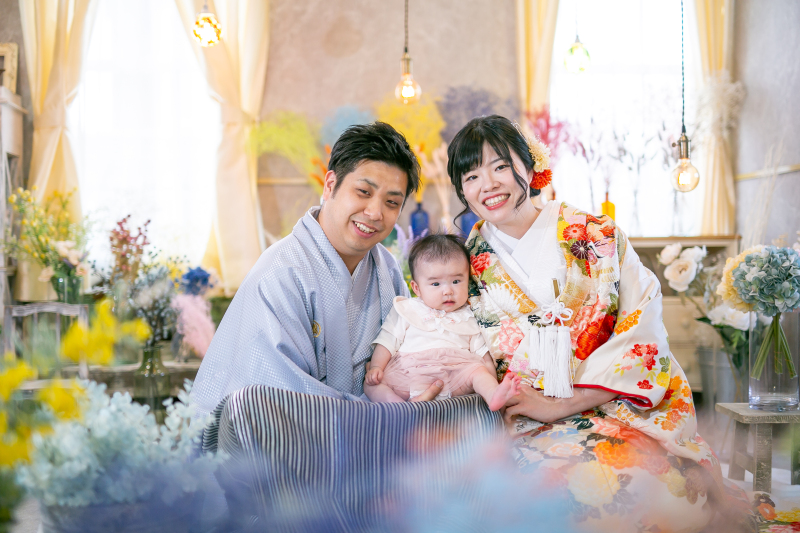 小さなお子様との撮影も可能！