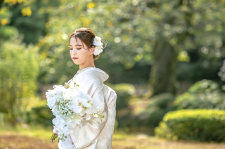 フォトスタジオ カクタス　金沢店_兼六園ロケーション撮影2