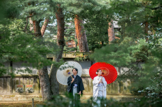 フォトスタジオ カクタス　金沢店_兼六園ロケーション撮影2