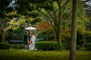 フォトスタジオ カクタス_兼六園前撮り1