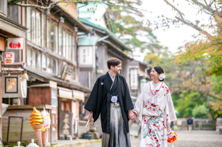 フォトスタジオ カクタス_兼六園前撮り1