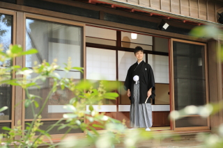 ご新郎様ヘアセット