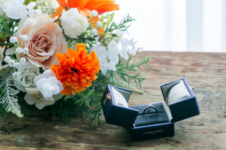 ブライダルリング撮影