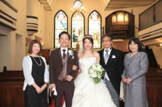 ご家族様との記念撮影