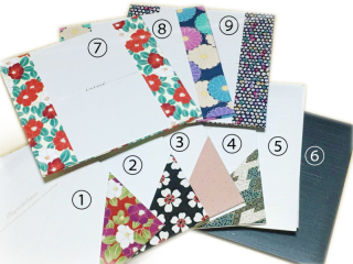 A4写真(六切り台紙付)