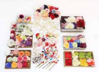 髪飾りチェンジ