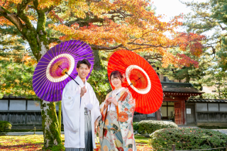 フォトスタジオ カクタス_兼六園ロケーションフォト