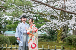 フォトスタジオ カクタス_兼六園ロケーションフォト