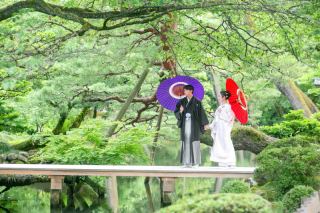 フォトスタジオ カクタス_兼六園ロケーションフォト