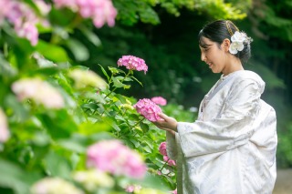 フォトスタジオ カクタス_６・7月紫陽花ロケーションフォト