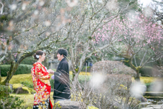 フォトスタジオ カクタス　金沢店_3月梅林ロケーションフォト