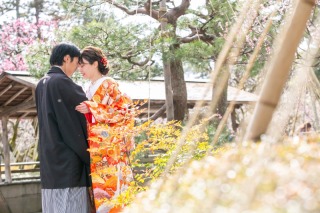 フォトスタジオ カクタス　金沢店_3月梅林ロケーションフォト