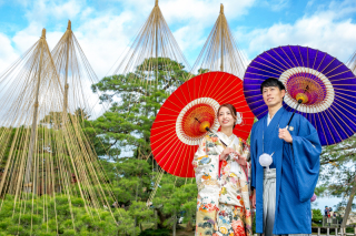 フォトスタジオ カクタス_兼六園ロケーションフォト