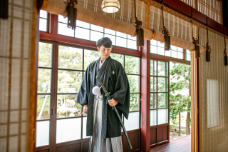 フォトスタジオ カクタス_和室庭園スタジオフォト