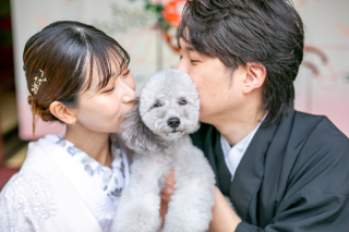 フォトスタジオ カクタス_和室庭園スタジオフォト