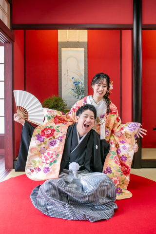 フォトスタジオ カクタス_和室庭園スタジオフォト