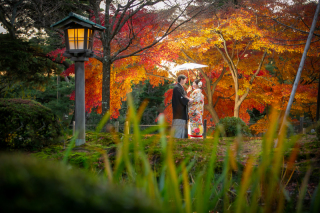 フォトスタジオ カクタス_兼六園ロケーションフォト