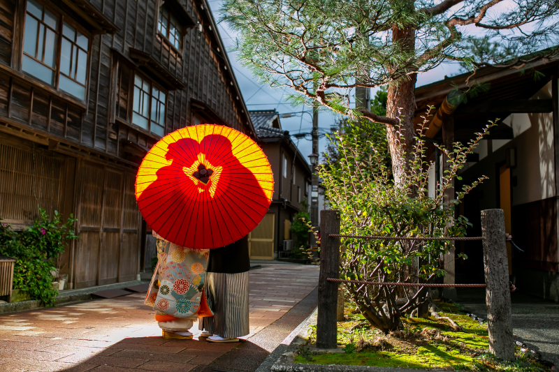 ひがし茶屋街撮影プラン