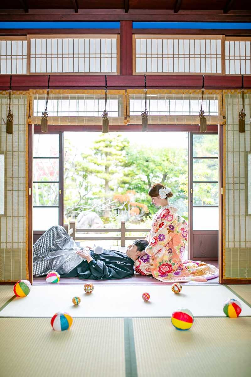 和室庭園スタジオプラン(季節特典有り!)