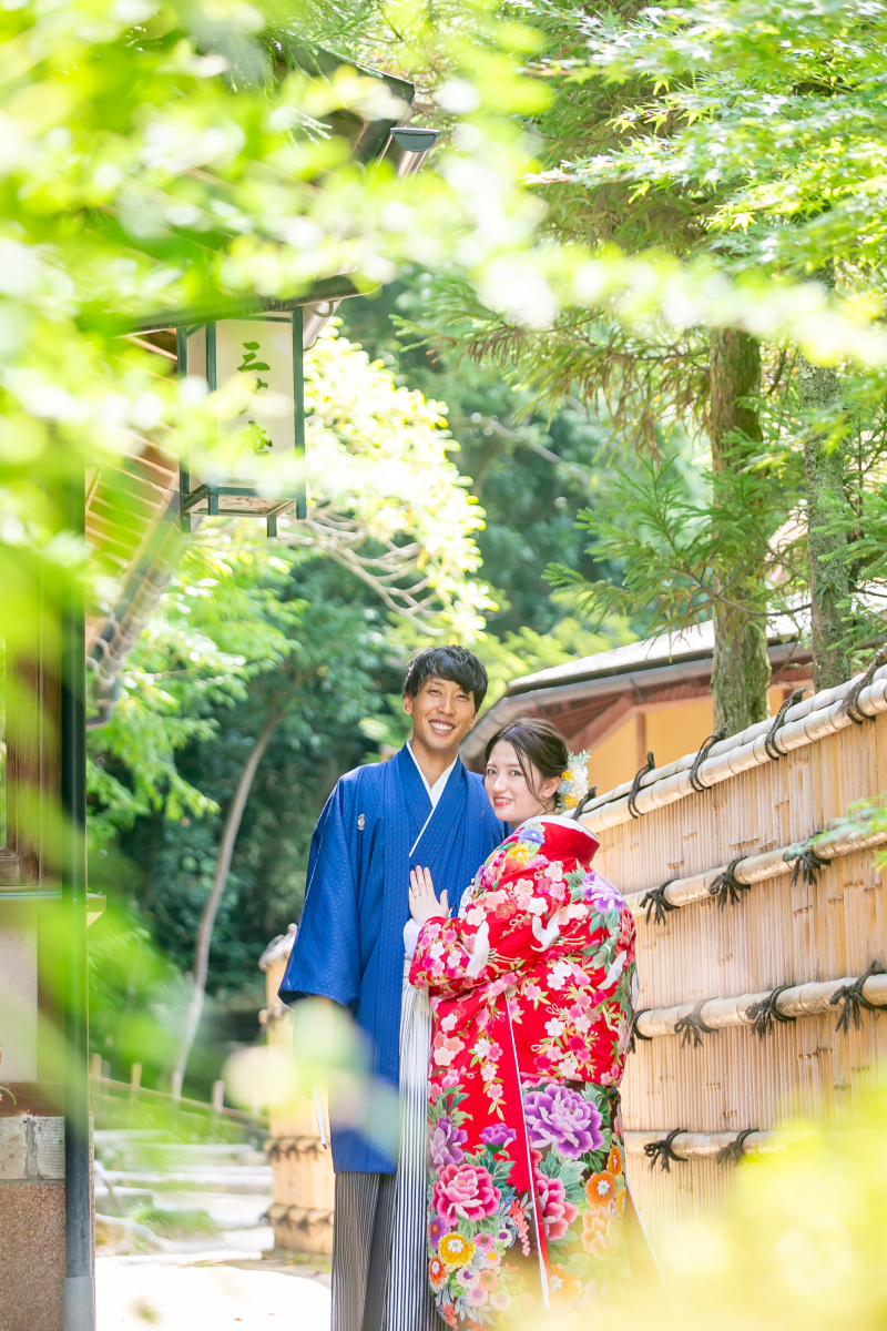 兼六園+ひがし茶屋街　白無垢・色打掛の2着も着られるパーフェクトプラン！雨天時も安心の延期無料対応♪