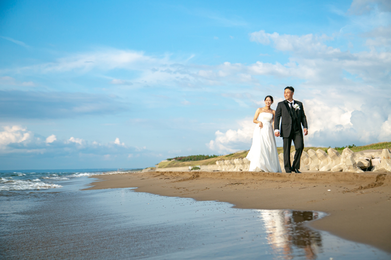 海岸ロケーションフォトプラン・全データ(200カット・雨天延期無料!)衣装グレードアップ料金なし!