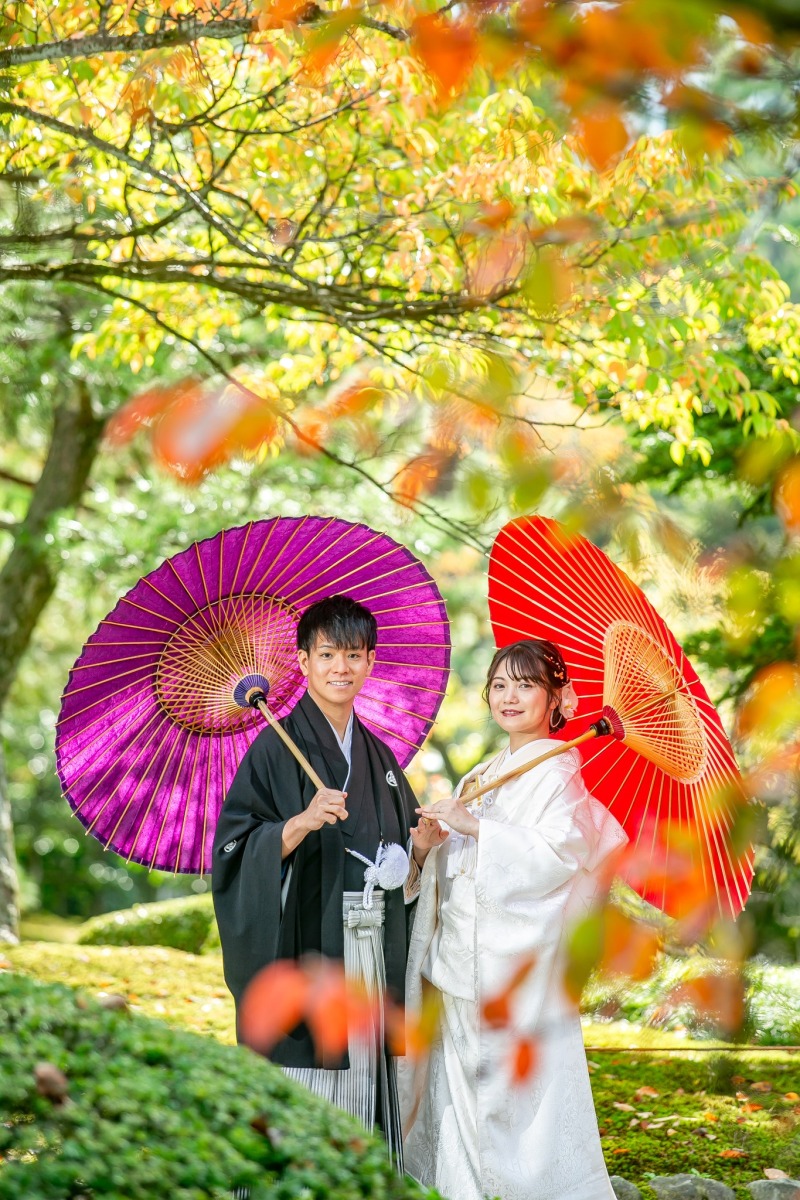 金沢観光名所満喫プラン(兼六園・ひがし茶屋街・和室庭園)雨天延期無料・衣装差額なし！