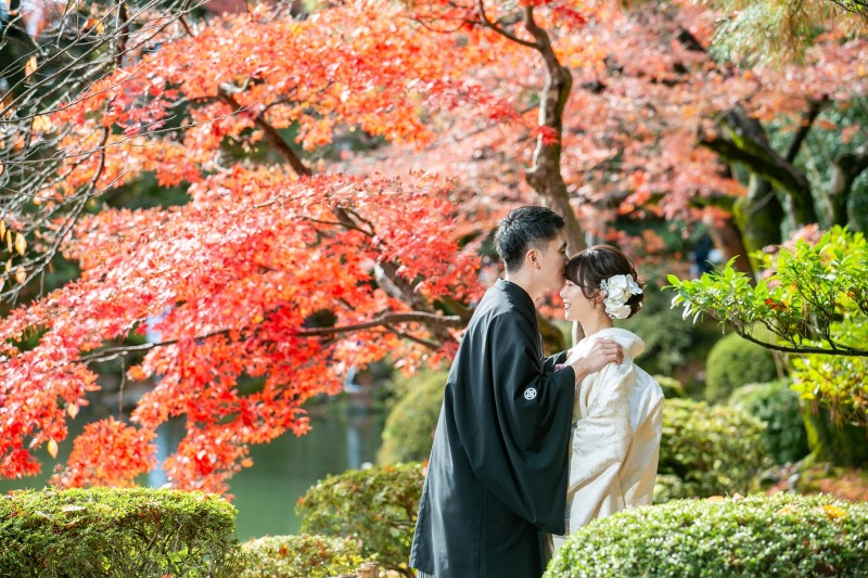 兼六園紅葉ロケーション撮影プラン(延期無料)