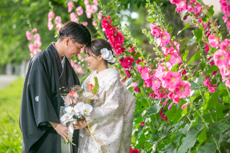 打掛・紋付お持ち込み!シンプル撮影プラン【ロケーション撮影全カット200枚データ付き】