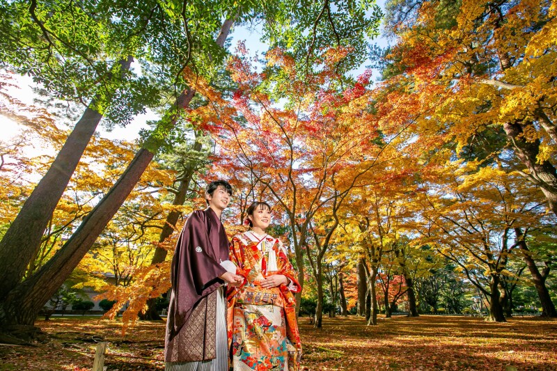 洋和装ロケーションフォトプラン(雨天延期無料)衣装差額なし!