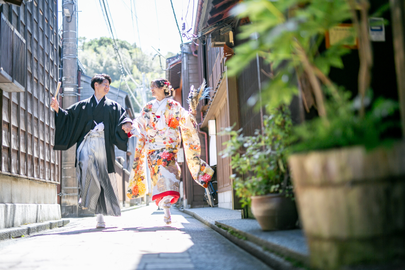 ひがし茶屋街撮影プラン