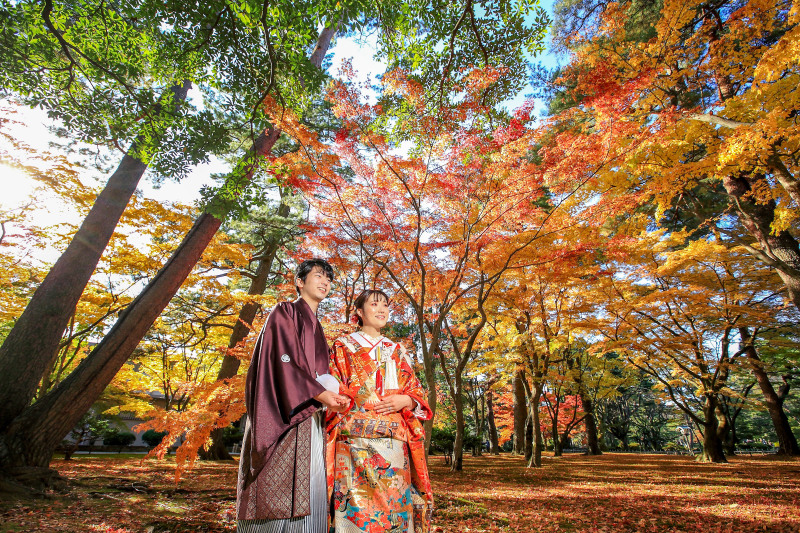 空き残りわずか!兼六園紅葉ロケーション撮影プラン(延期無料)