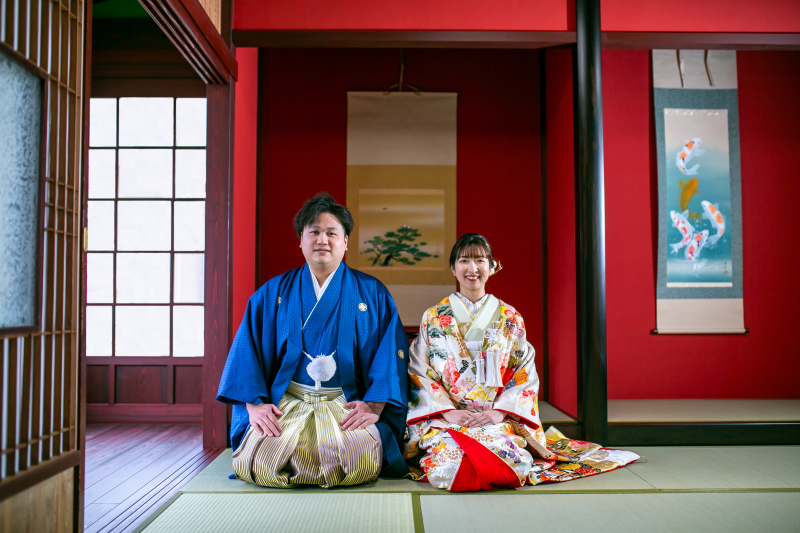 打掛・紋付お持ち込み!シンプル撮影プラン【スタジオ撮影全カット200枚データ付き】