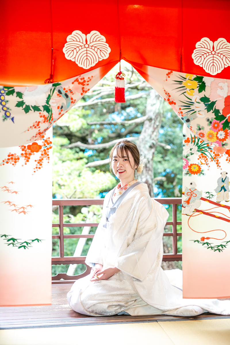 打掛・紋付お持ち込み!シンプル撮影プラン【スタジオ撮影全カット200枚データ付き】