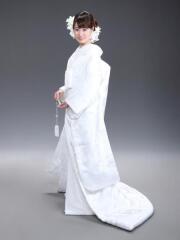 白AP-47 鶴に花集流水 