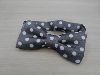 タキシード小物｜蝶ﾈｸﾀｲ①(ｸﾞﾚｰﾄﾞｯﾄ) 