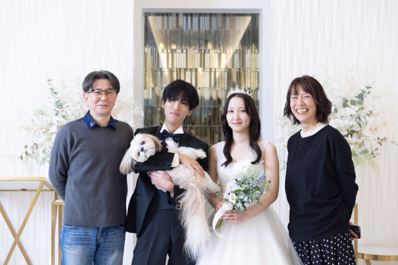 ご家族様との集合写真