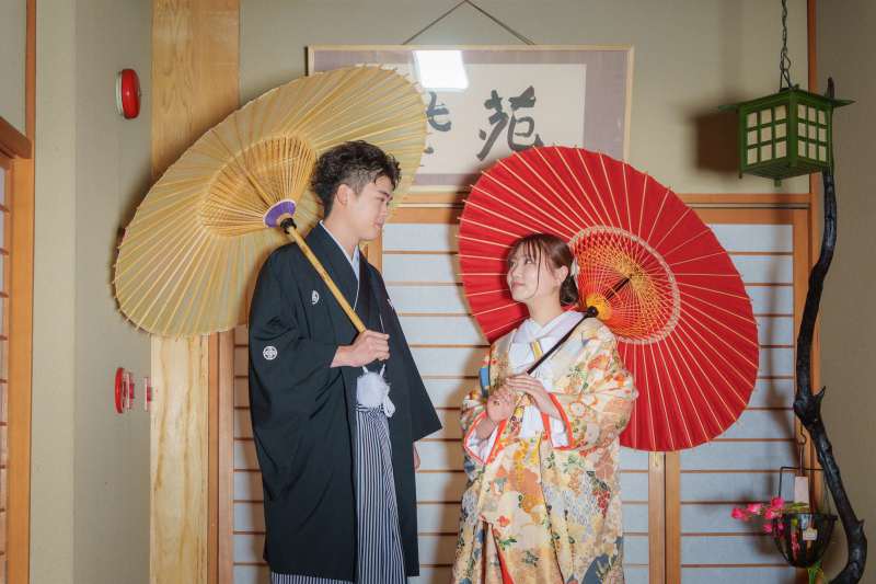 好きな衣装を着て、楽しく撮影!