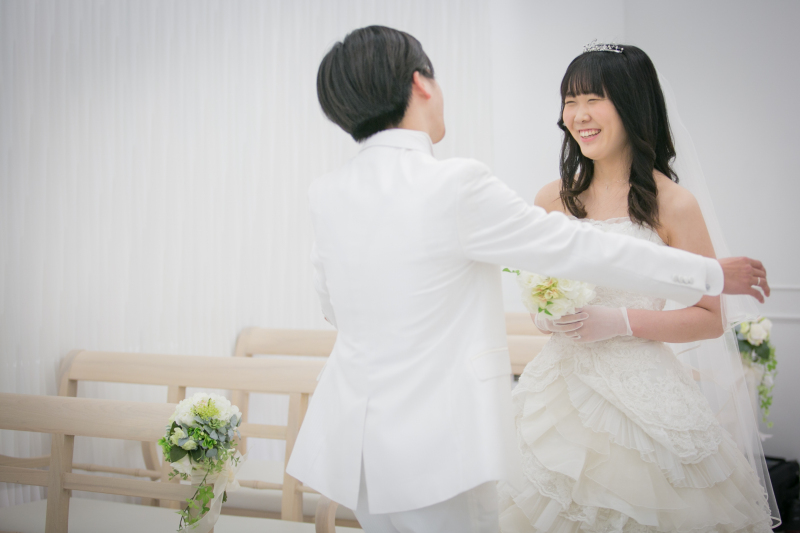 結婚式のような演出