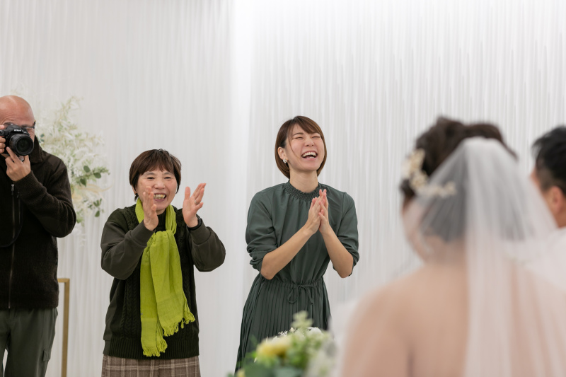 ご家族へのファーストミート大成功!