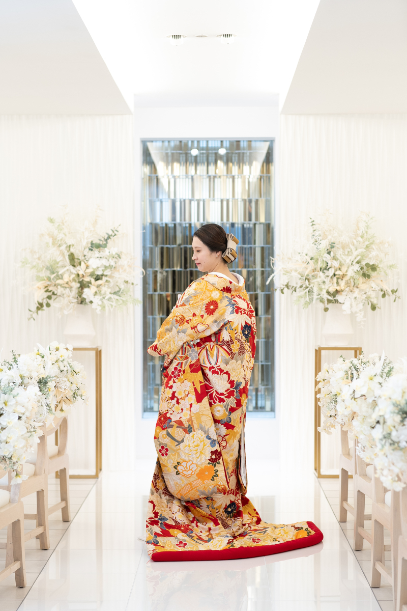 ご新婦様ソロショット♪