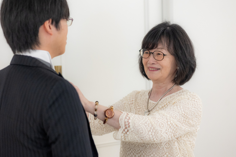 家族と誓うフォトウェディング