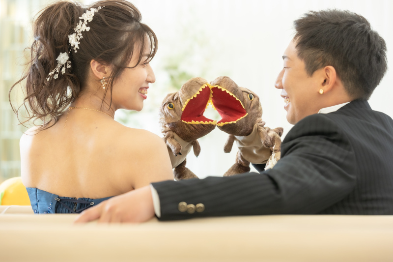 お2人のバックショット♪