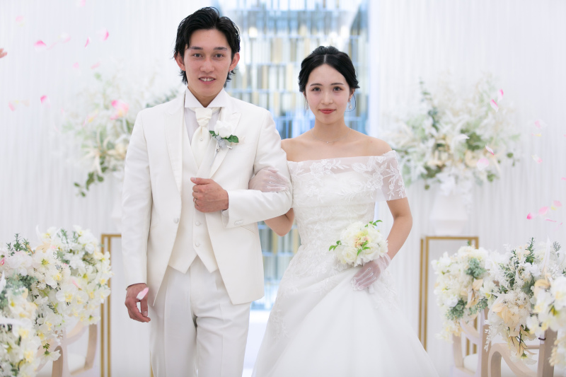 おふたり退場のシーンの一枚。