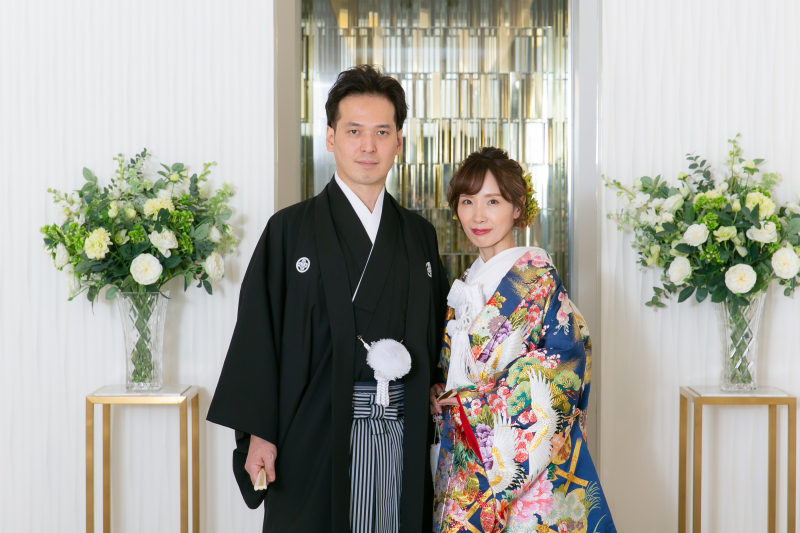 挙式後には和装フォト