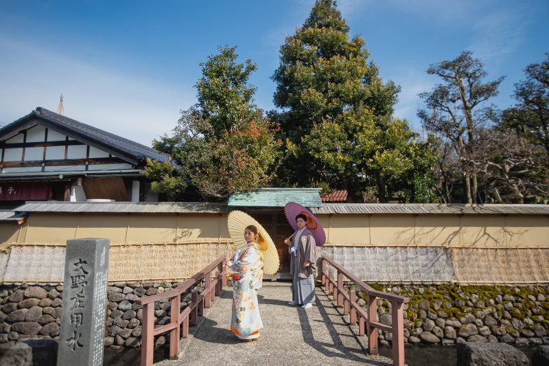 武家屋敷でのロケーション撮影