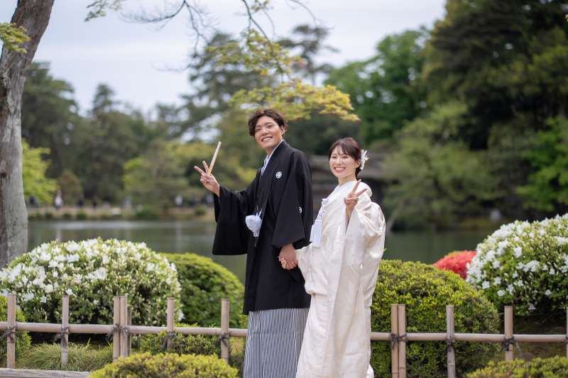 夏の兼六園は新緑が魅力!