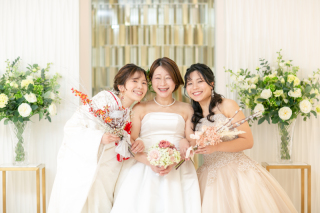 仲良し親子のフォトウェディング♪