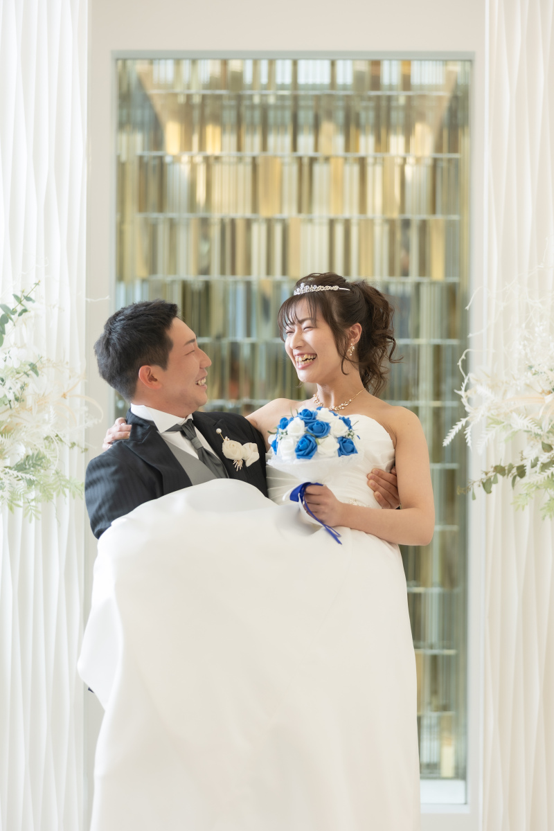 お姫様抱っこで♪