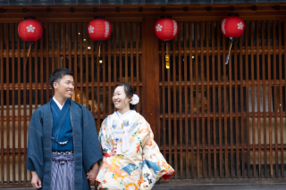 ひがし茶屋街でプチロケーション‘‘最後にサプライズ演出が…‘‘