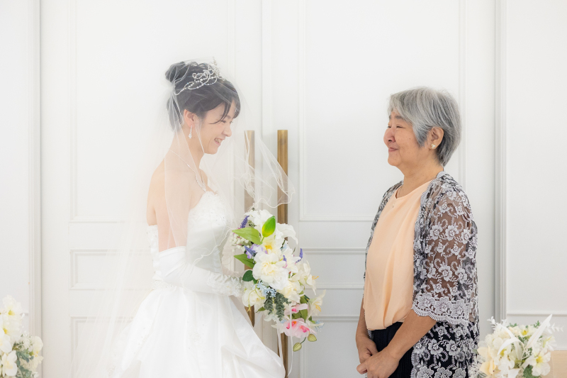 家族と誓うフォトウェディング